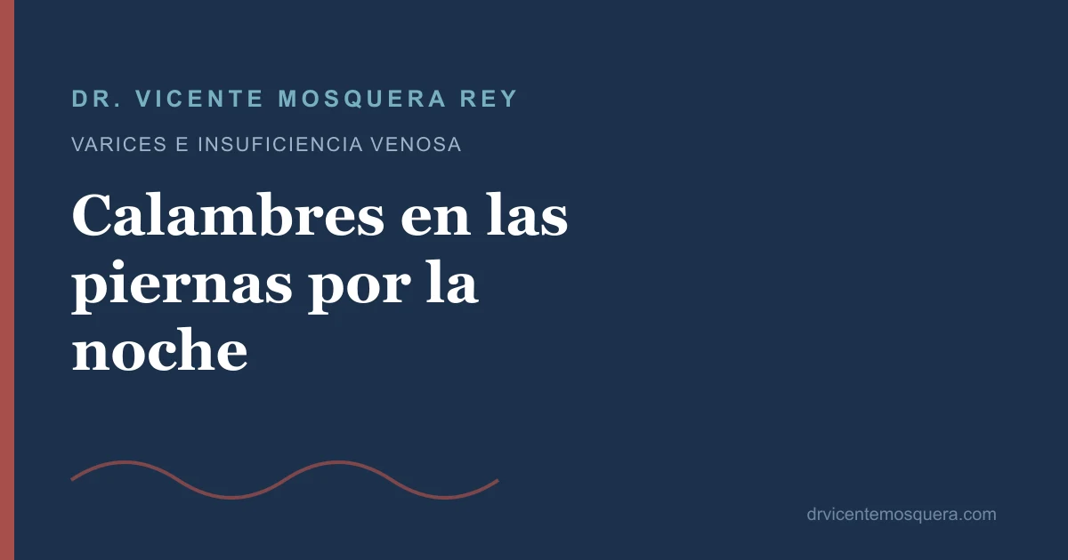 Calambres en las piernas por la noche: por qué pasan y qué hacer